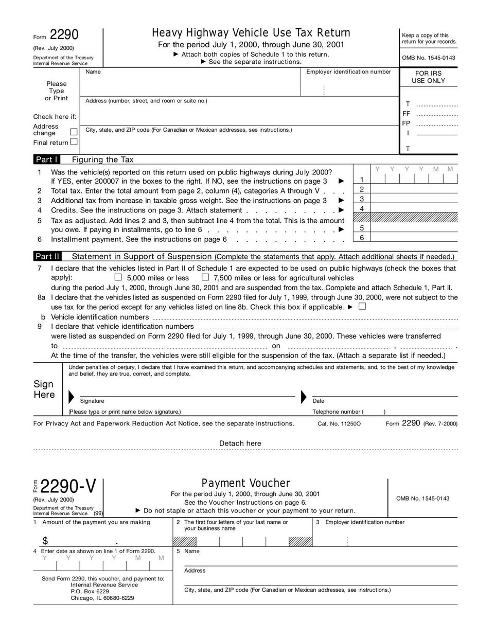 Form 2290 | Fill and sign online with Lumin