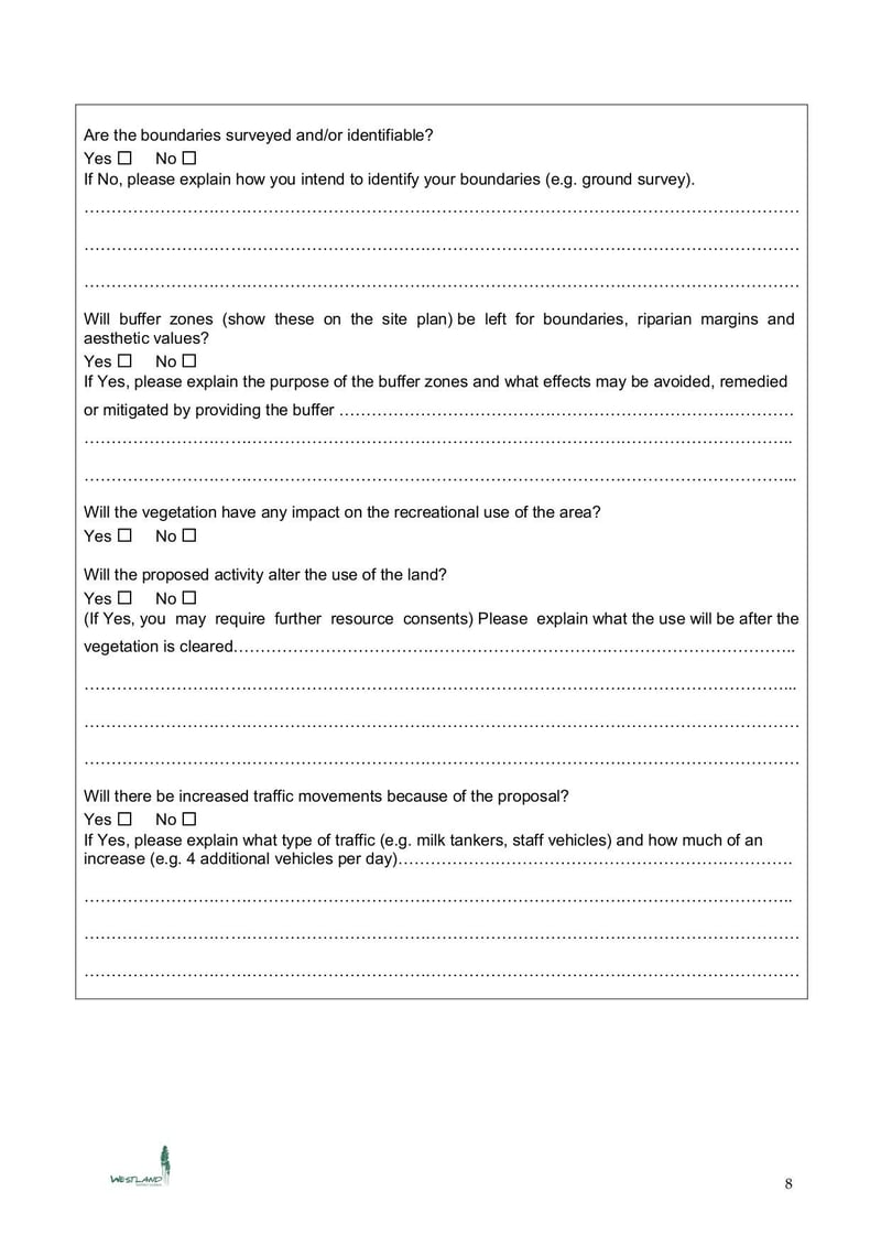 Large thumbnail of Application Form Vegetation Clearance - Nov 2017