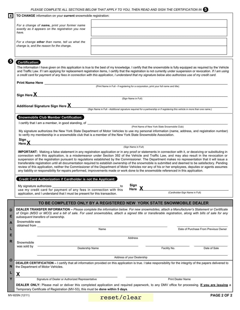 Large thumbnail of Form MV-82SN (2011)