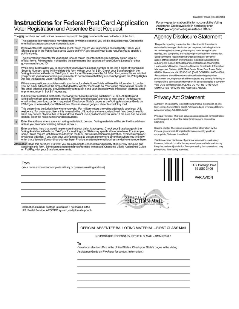 Large thumbnail of Standard Form 76