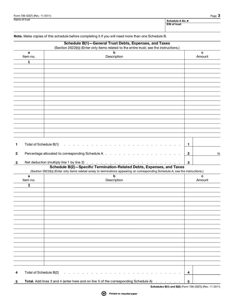 Large thumbnail of Form 706-GS (T) - Nov 2011