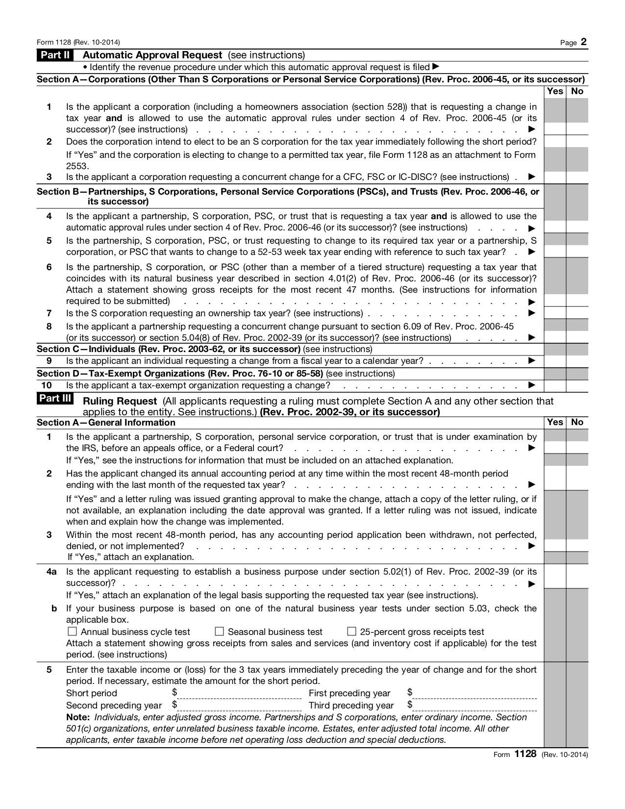 Form 1128 | Fill and sign online with Lumin