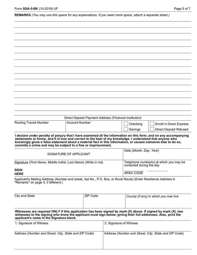 Large thumbnail of Application for a Social Security Card - Oct 2018