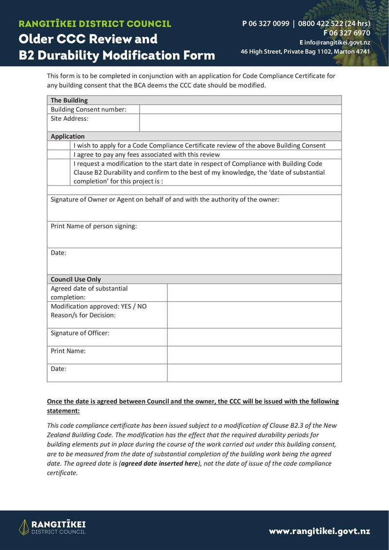 Large thumbnail of RDC Older CCC Review and B2 Durability Modification Form - Aug 2022
