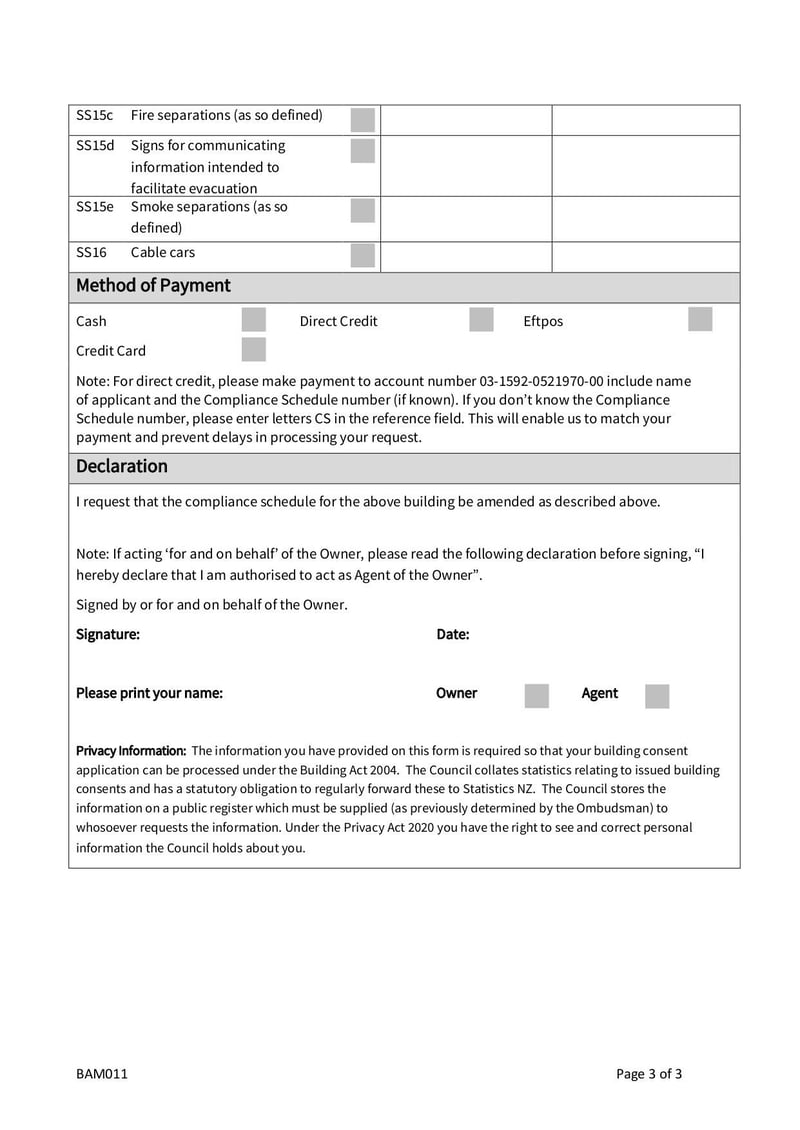 Large thumbnail of BAM 011 Amended Compliance Schedule Application Form - Jan 2023