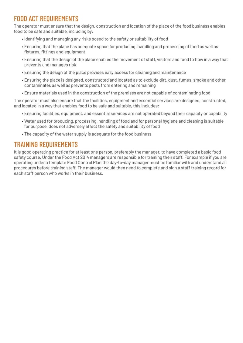 Large thumbnail of Application Form for Registration Under the Food Act - Jun 2022