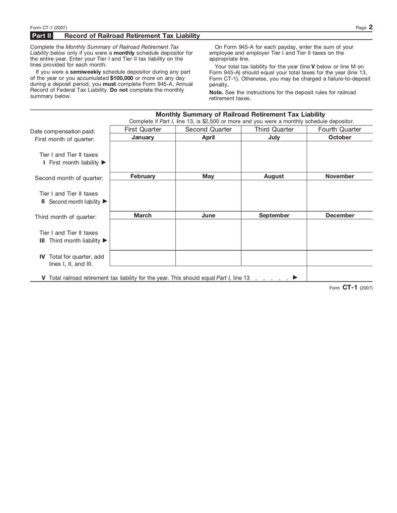 Large thumbnail of Form CT-1 - Jan 2007