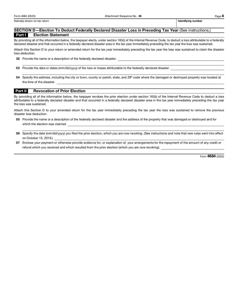 Large thumbnail of Form 4684 - Jan 2022