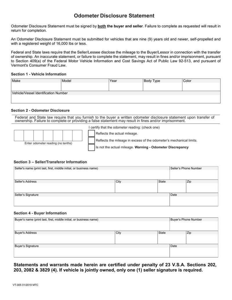Large thumbnail of Form VT-005 (2019)