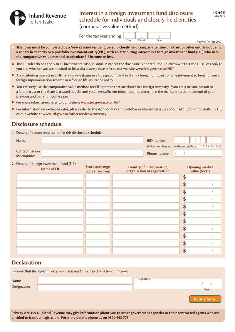 Large thumbnail of Form IR448 - Jun 2013