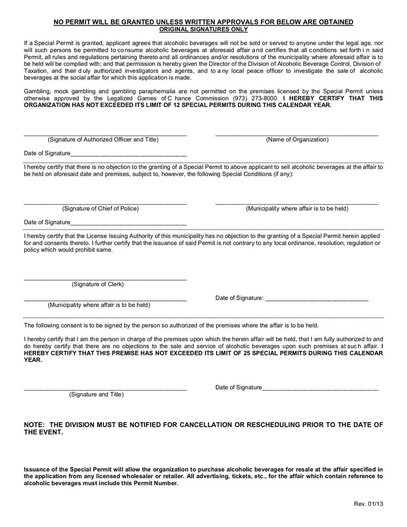 Large thumbnail of Application for Social Affair Permit - Apr 2022
