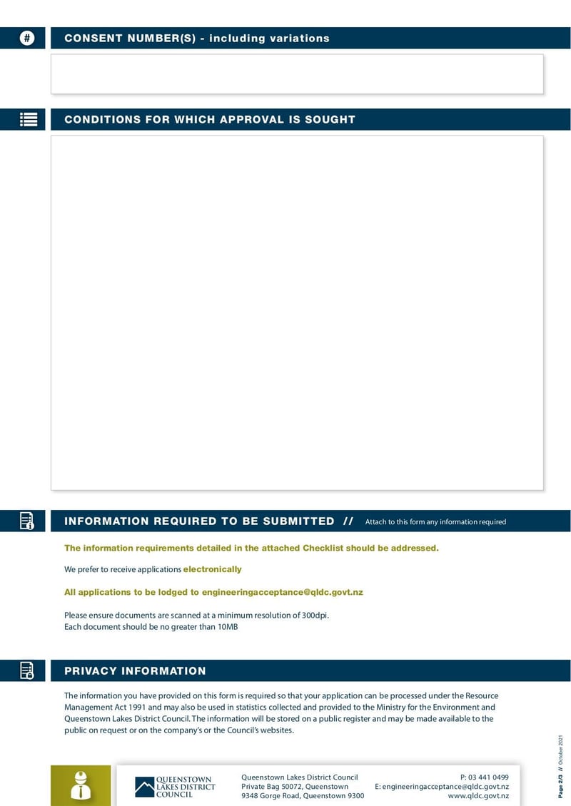 Large thumbnail of Engineering Acceptance Application Form - Oct 2021