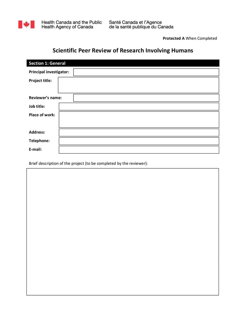 Large thumbnail of Scientific Peer Review of Research Involving Humans - Mar 2022