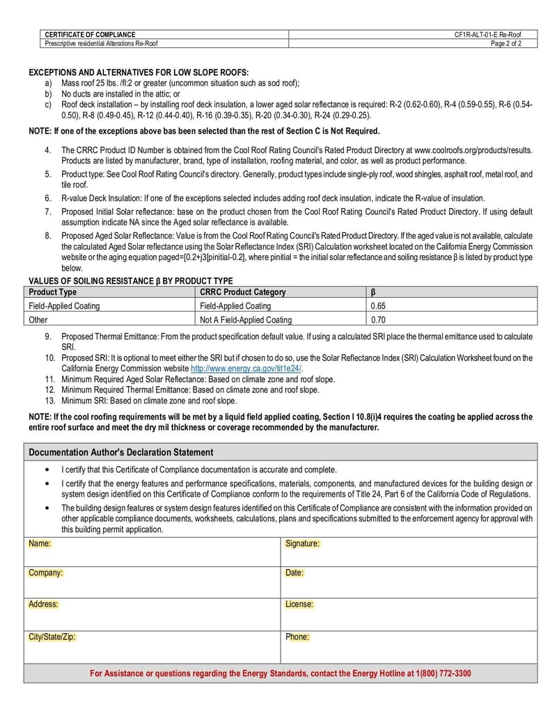 Large thumbnail of Re-Roof Application and Compliance Certificate - Sep 2020