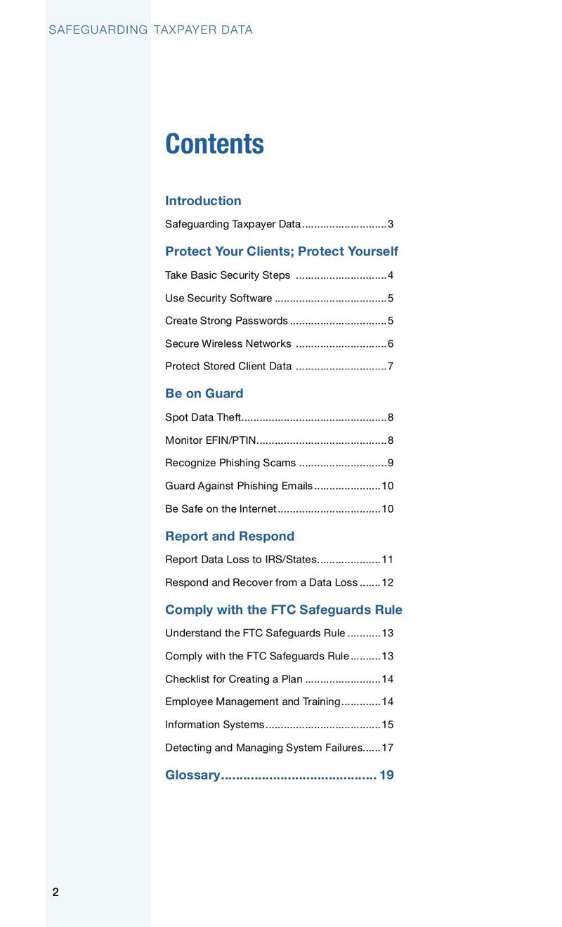 Large thumbnail of Publication 4557 Safeguarding Taxpayer Data - Jul 2021