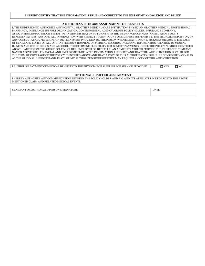 Large thumbnail of Accident Claim Form - Sep 2015