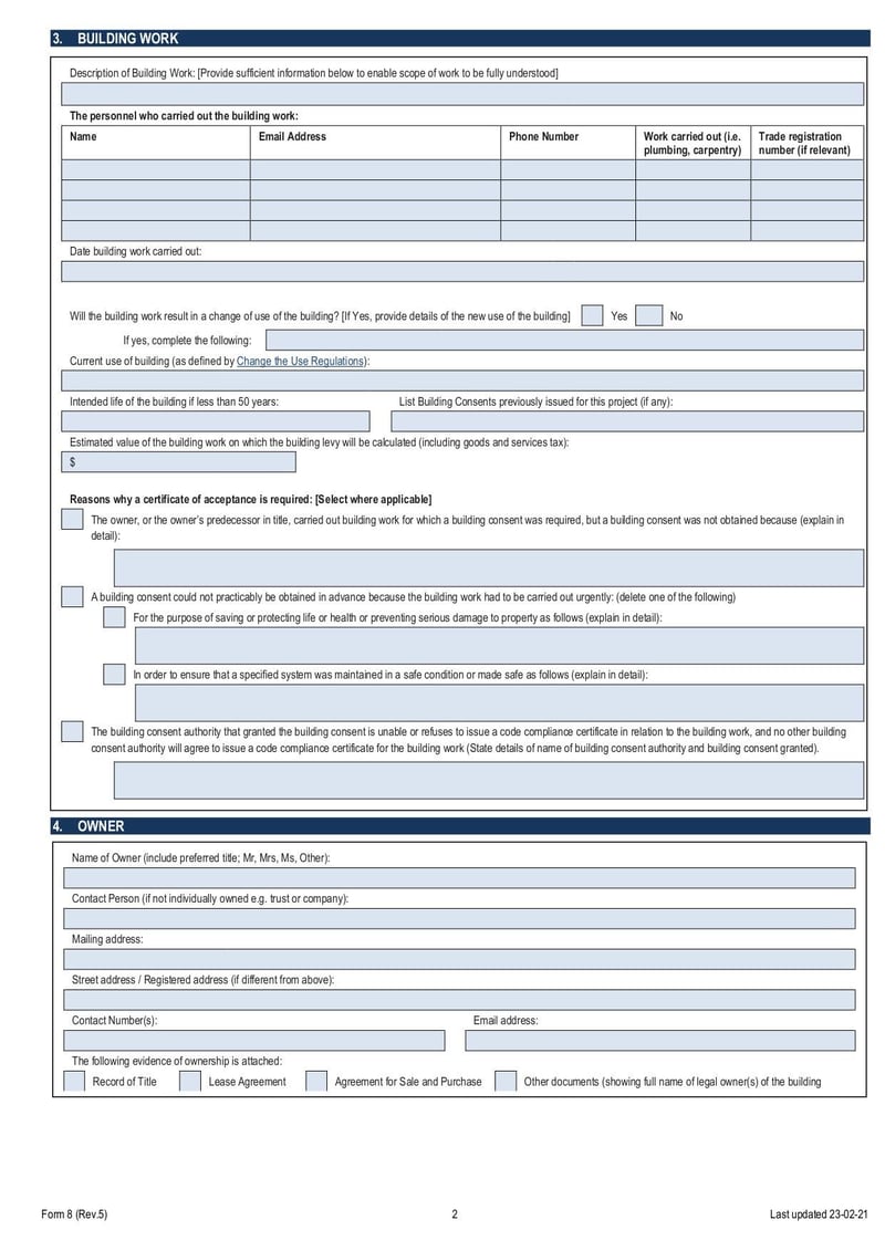 Large thumbnail of Form 8 - Feb 2023