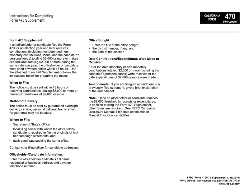 Large thumbnail of FPPC Form 470