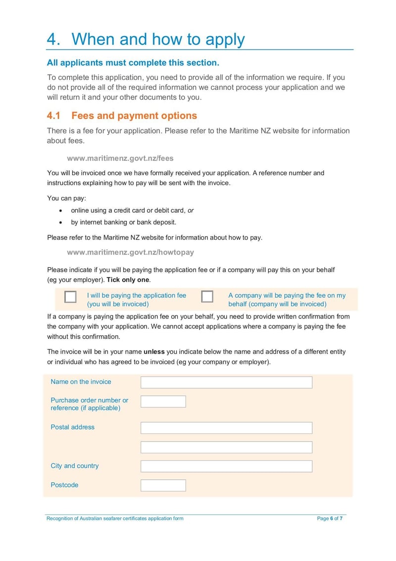 Large thumbnail of Recognition of Australian Certificates Application Form - Aug 2020