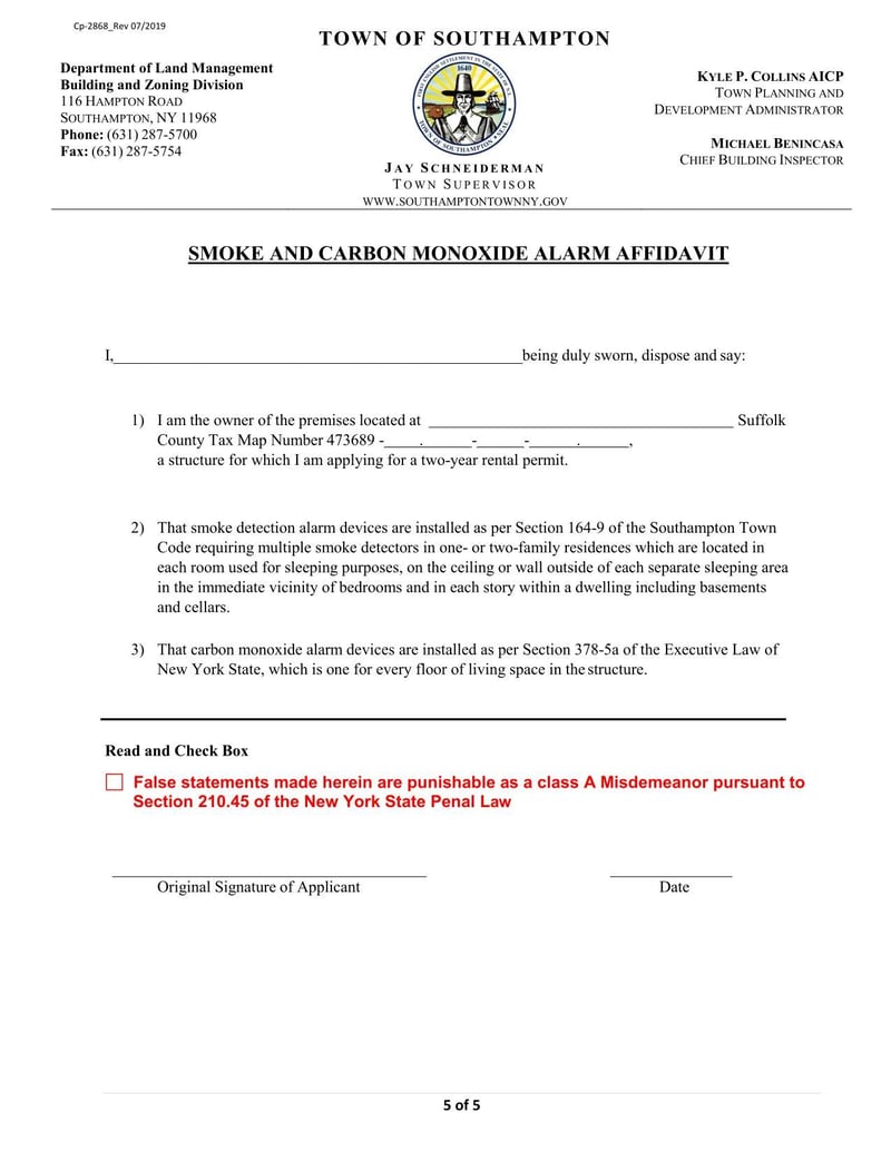 Large thumbnail of Form CP-2868 (Jul 2019)