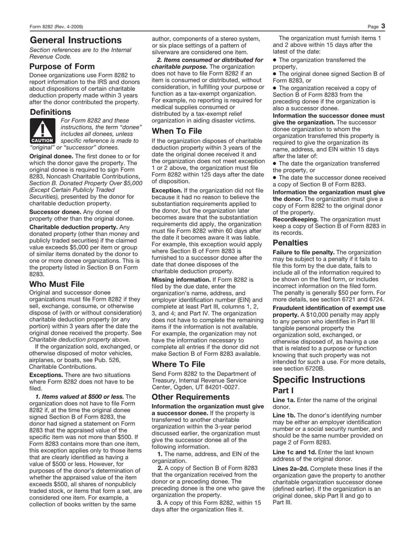 Large thumbnail of Form 8282