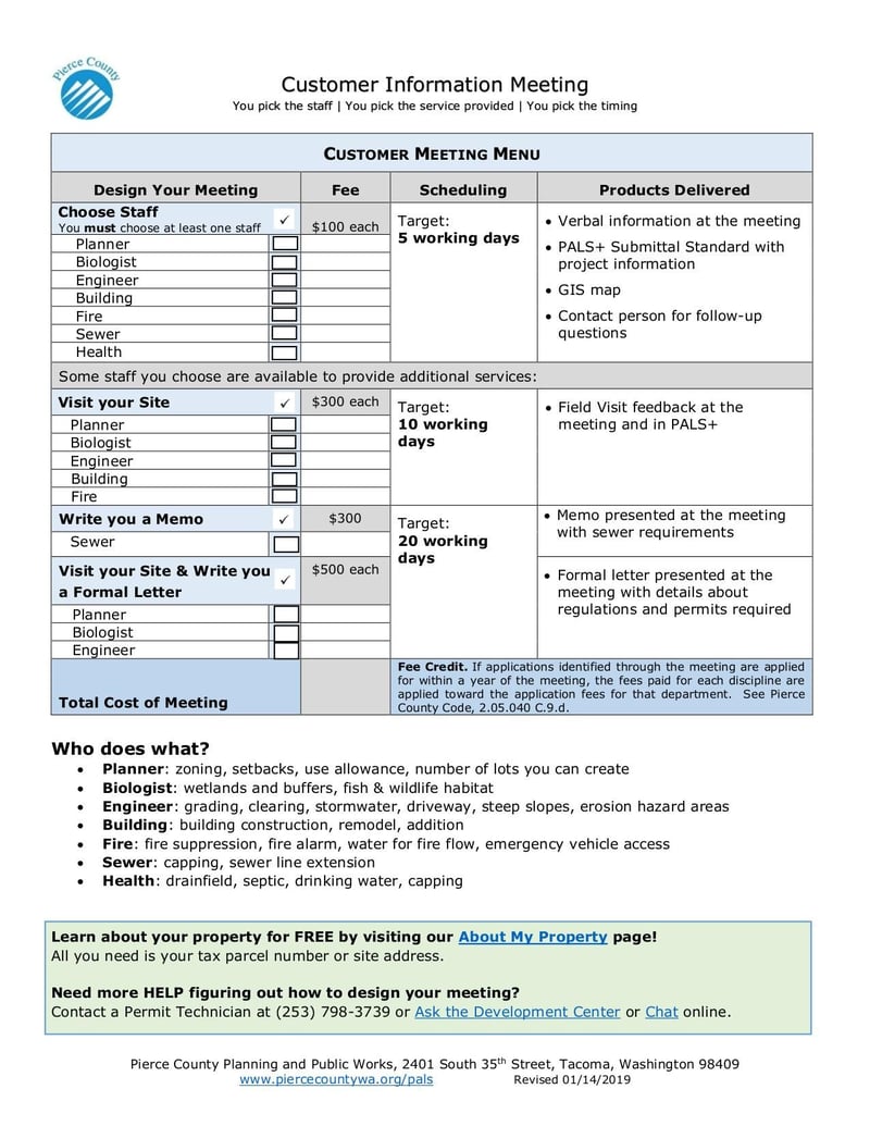 Large thumbnail of Application and Checklist for Customer Information Meeting - Aug 2020