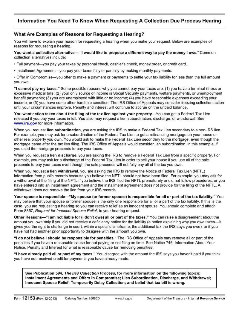 Large thumbnail of Form 12153 - Dec 2013