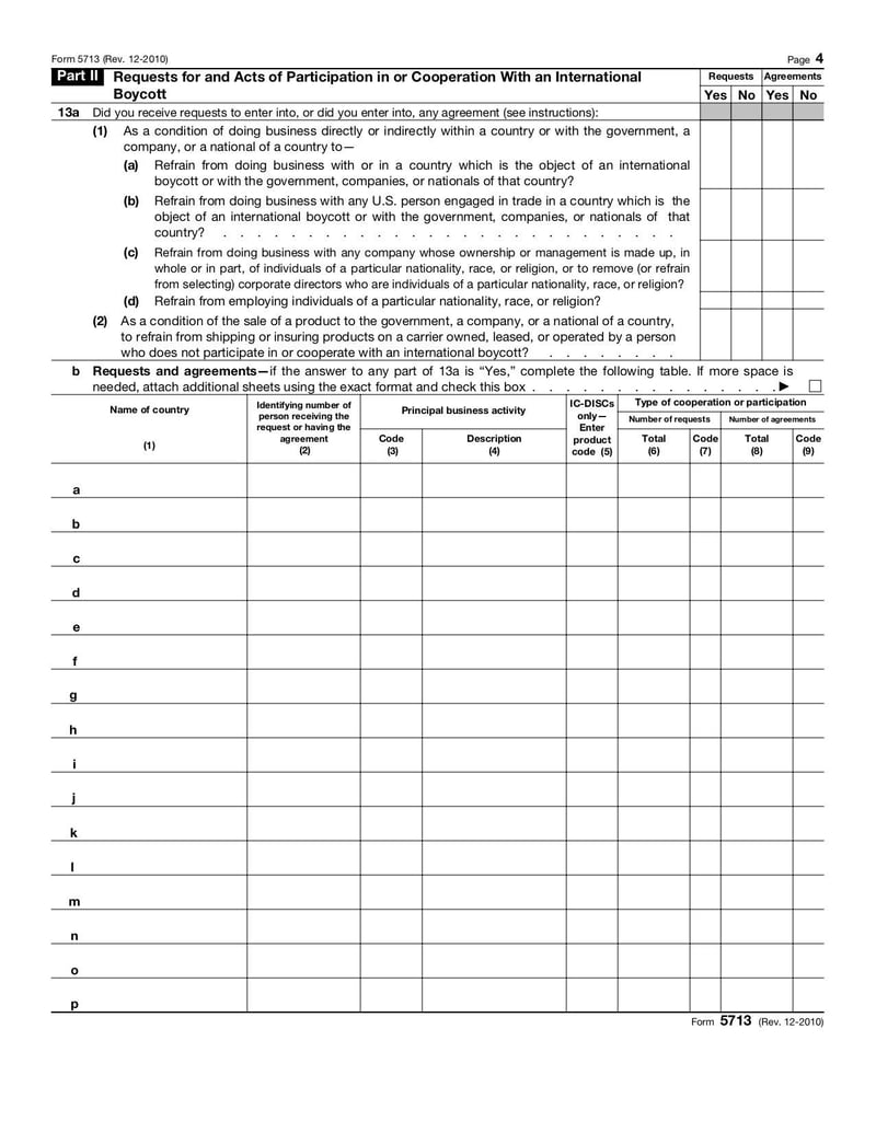 Large thumbnail of Form 5713 - Dec 2010