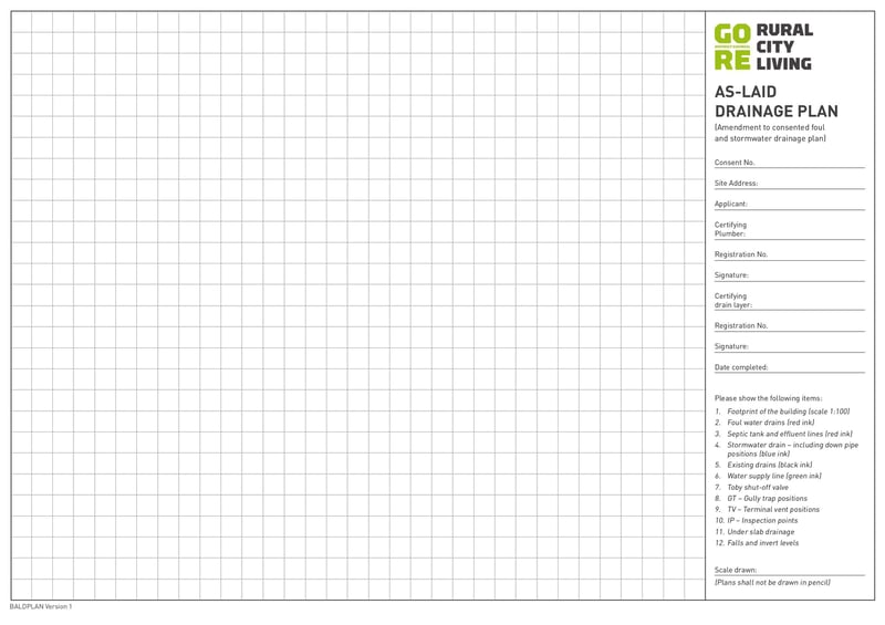 Large thumbnail of Building as Laid Drainage Plan V1 - Oct 2021