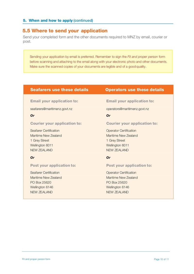 Large thumbnail of Fit and Proper Person MNZ Form - Apr 2021