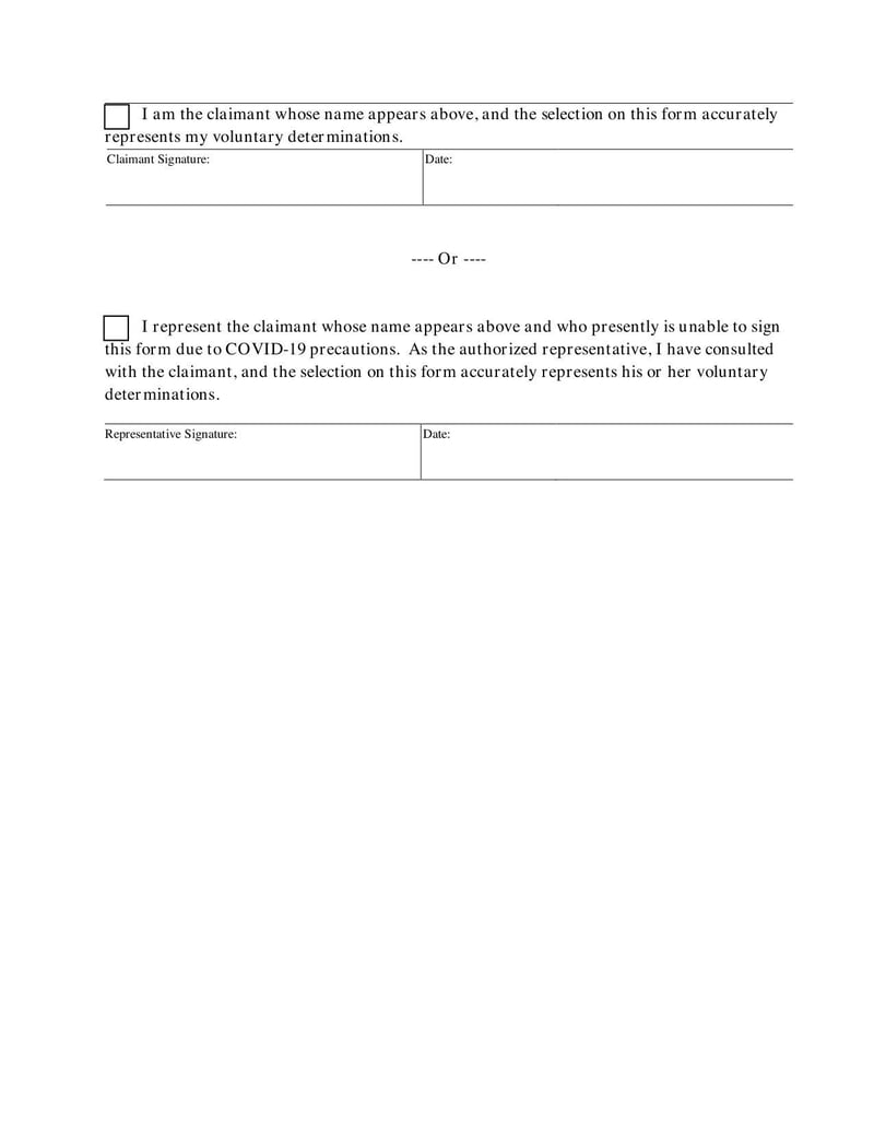 Large thumbnail of COVID-19 Telephone Hearing Agreement Form - Aug 2020
