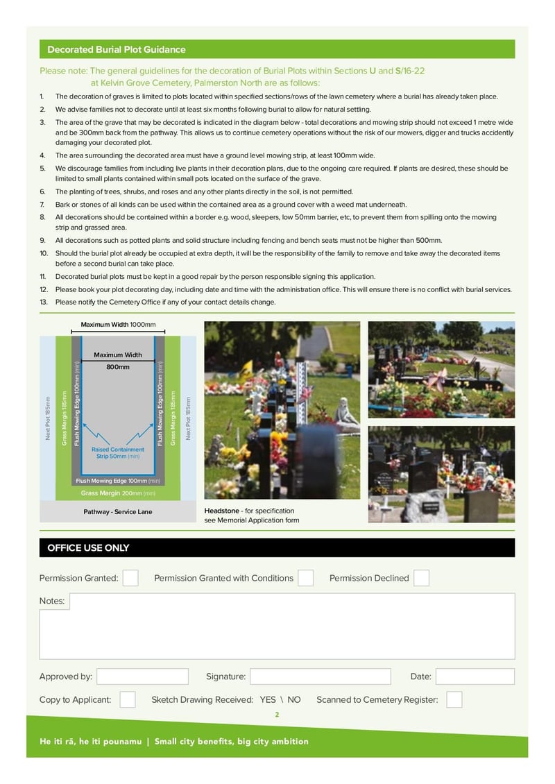 Large thumbnail of Application for Plot Decoration - Sep 2020