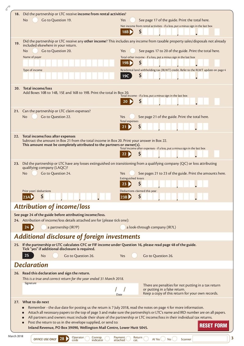 Large thumbnail of Form IR7 - Oct 2017