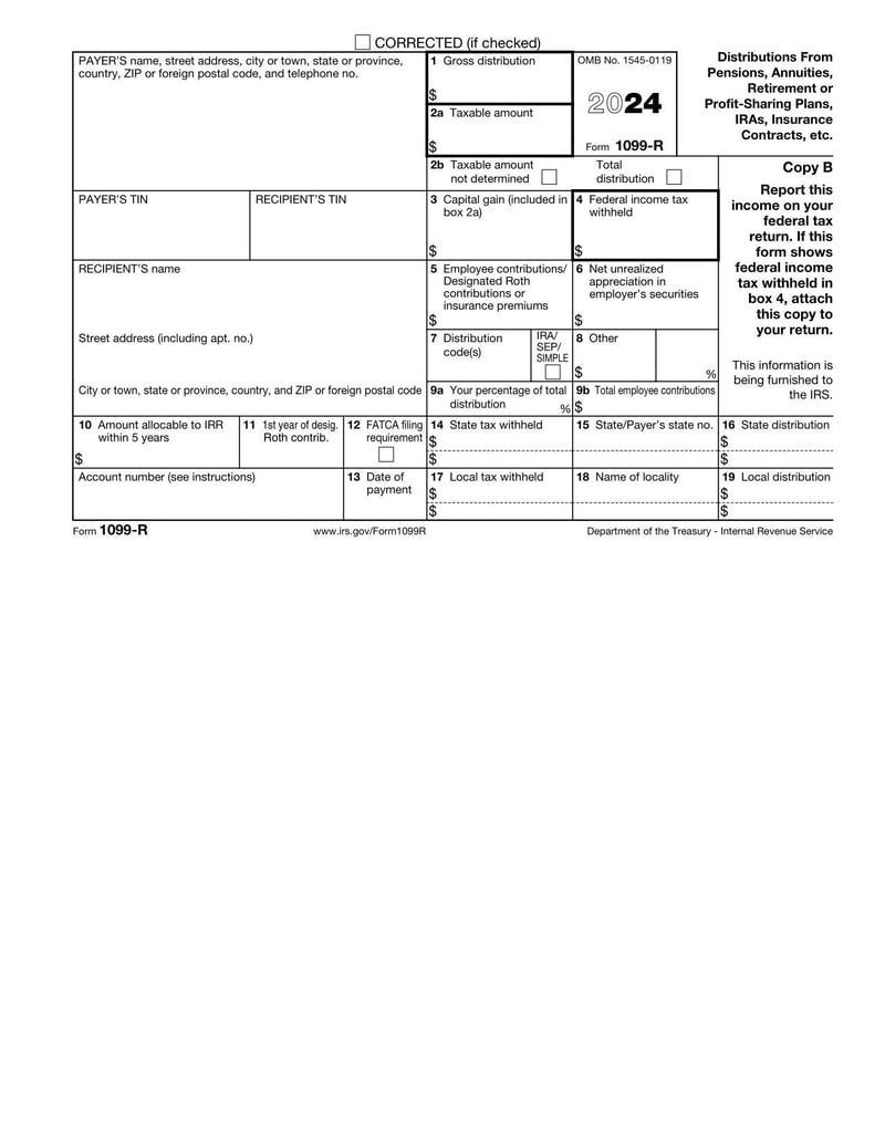 Large thumbnail of Form 1099-R - 2024