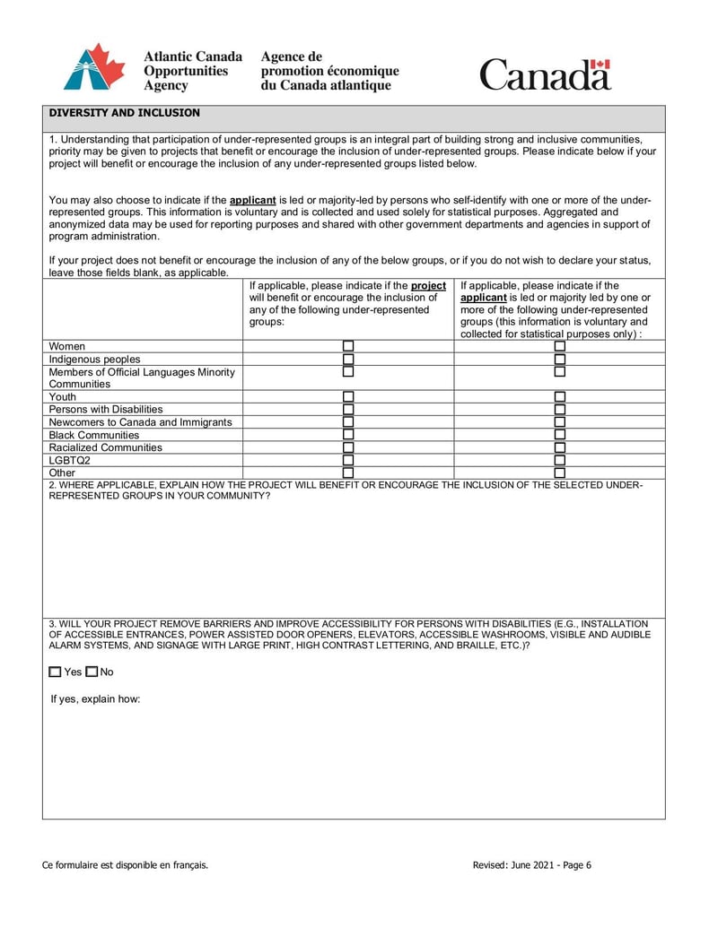 Large thumbnail of Canada Community Revitalization Fund (CCRF) Application Form - Jul 2021