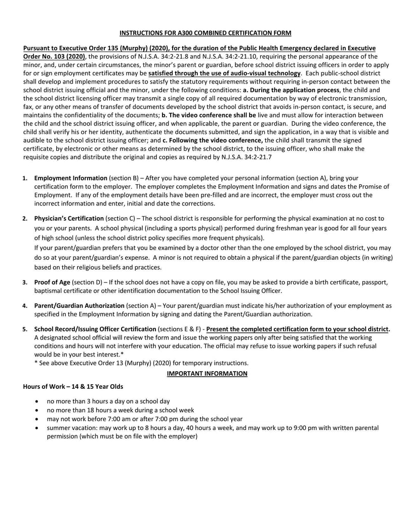 Large thumbnail of Form A300