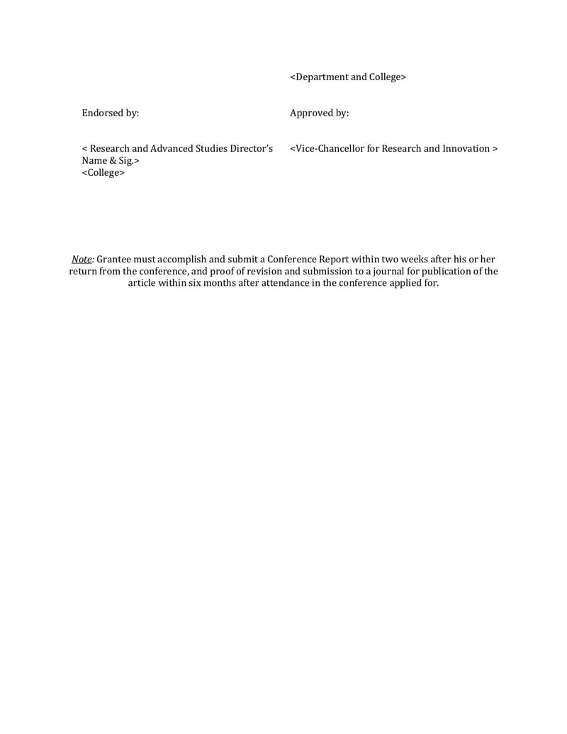 Large thumbnail of Conference Subsidy Application Form - Feb 2018