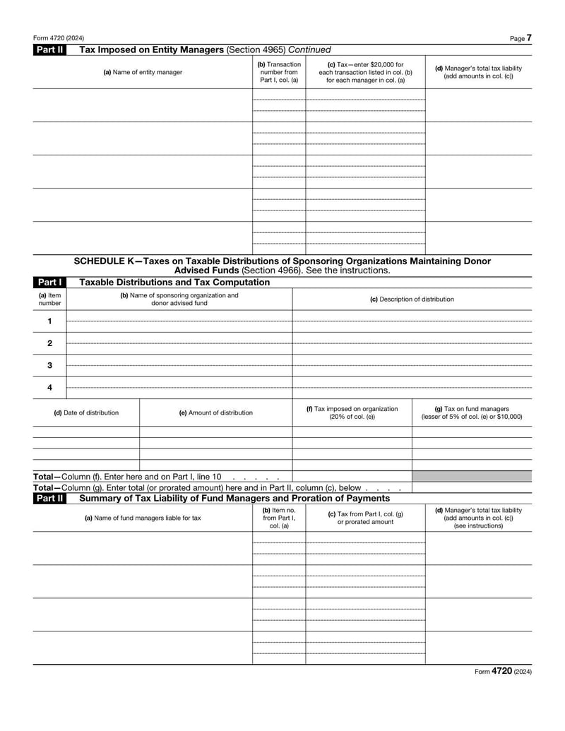 Large thumbnail of Form 4720 - 2024
