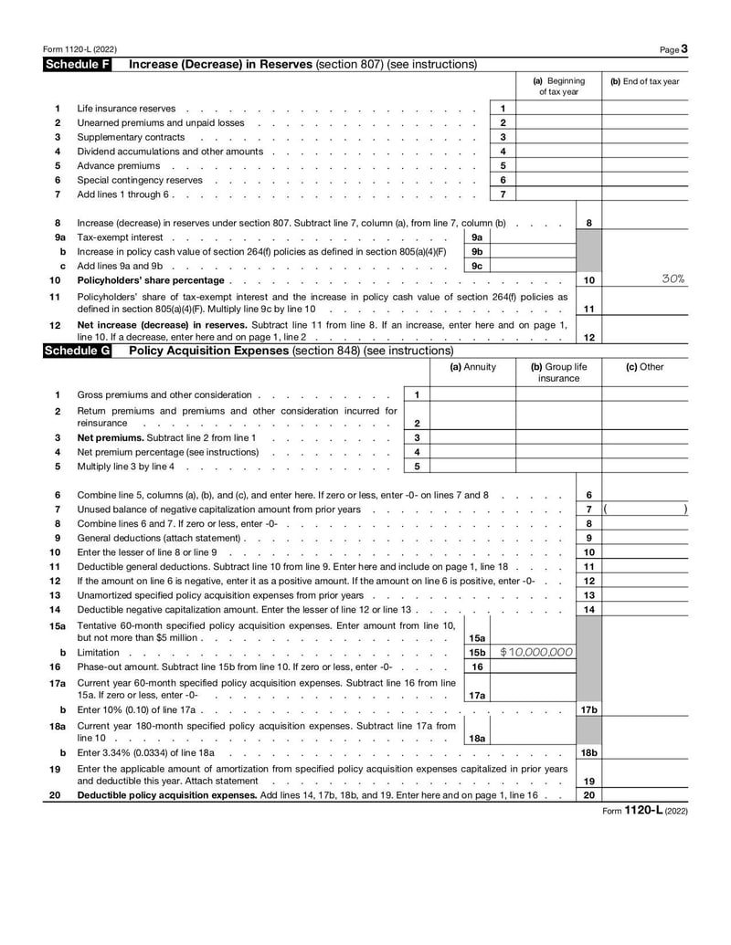 Large thumbnail of Form 1120-L - Dec 2022