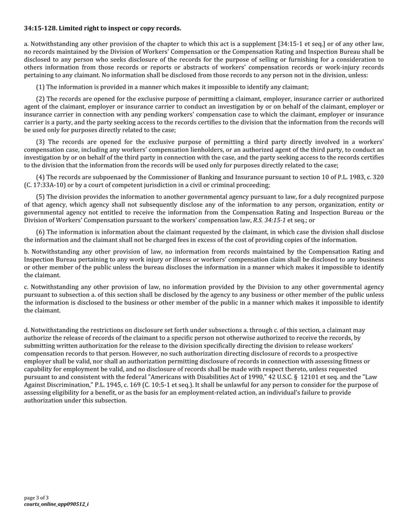 Large thumbnail of New Jersey Application Package For Secure Internet Access to the Division’s database and Electronic Filing