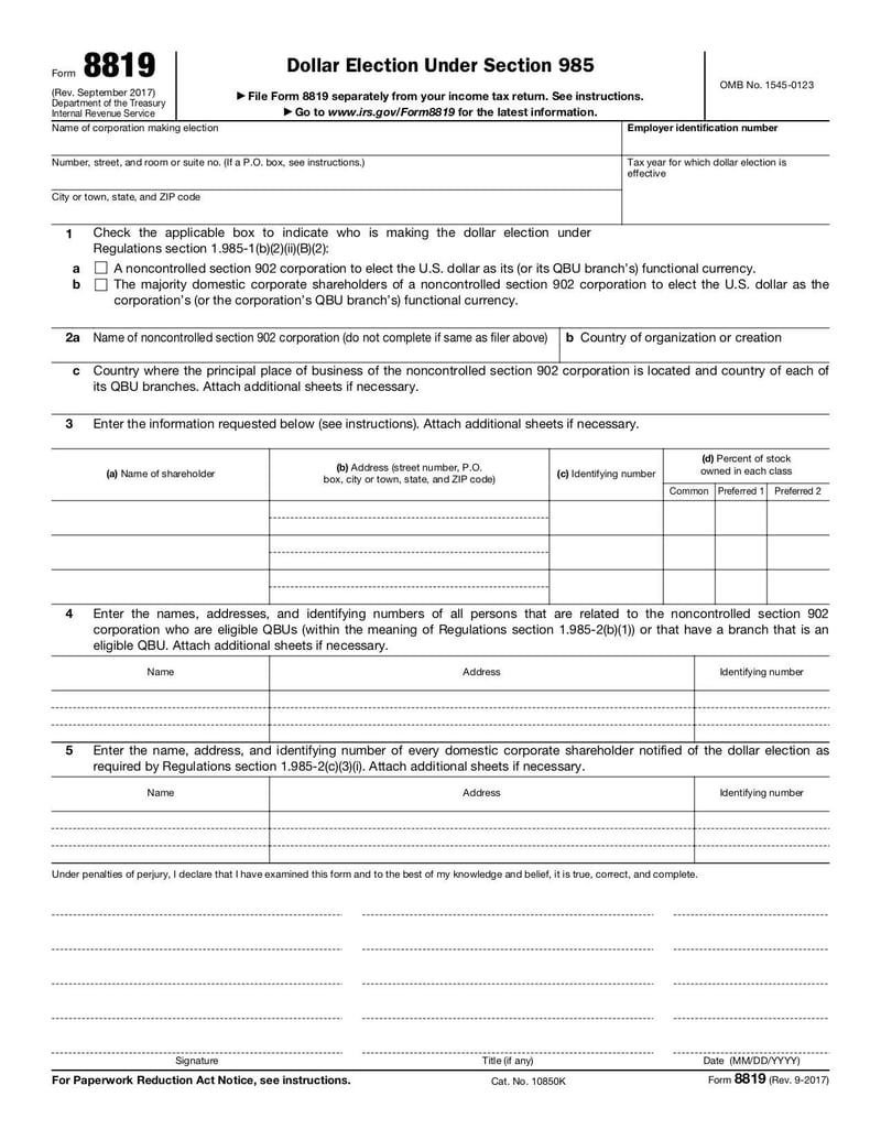 Large thumbnail of Form 8819 - Sep 2017