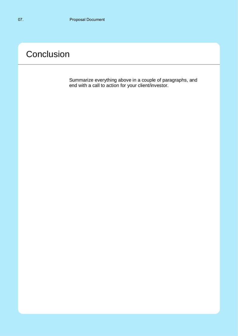 Large thumbnail of Formally Solicited Business Proposal Template