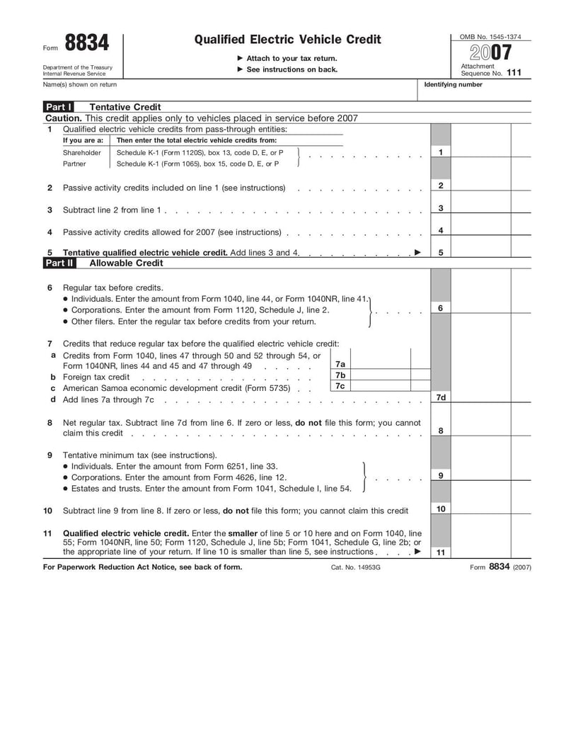 Large thumbnail of Form 8834 - Oct 2008