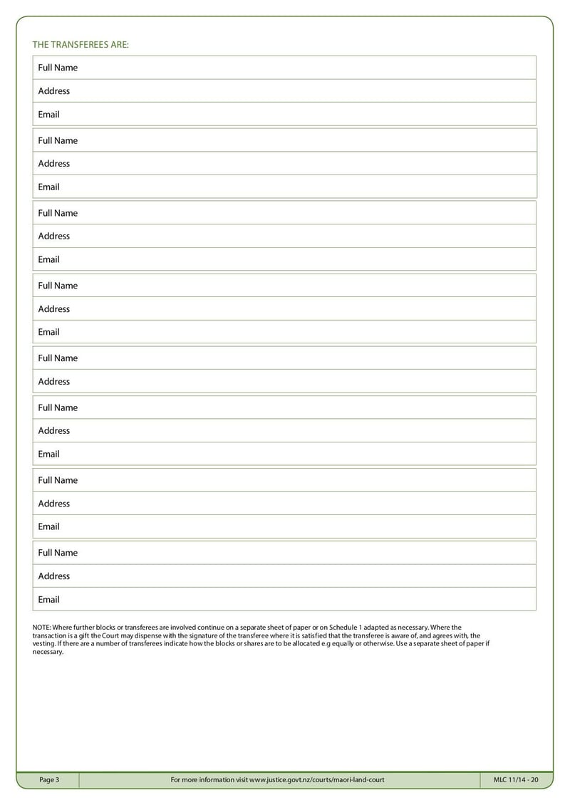 Large thumbnail of MLC Form 30 Application for Vesting Order - Oct 2015