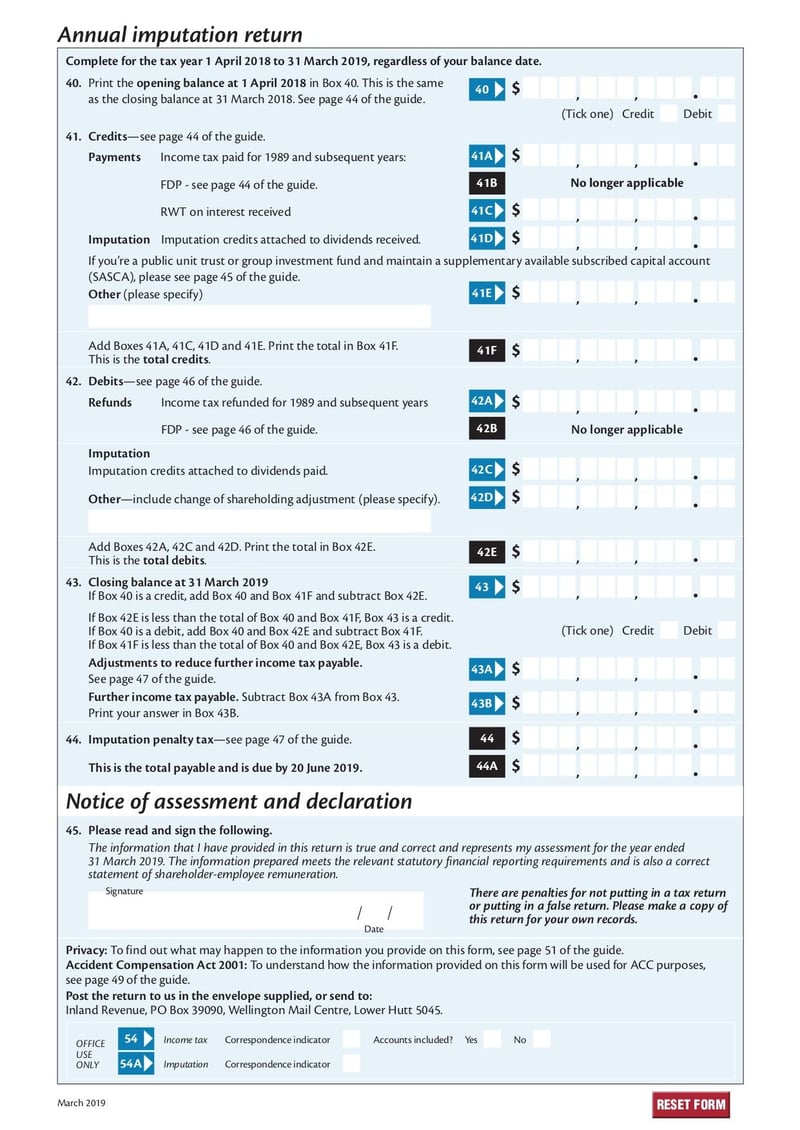 Large thumbnail of Form IR4 - Mar 2019