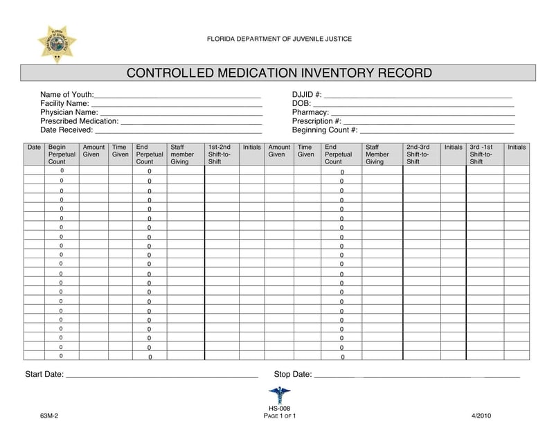 Large thumbnail of Form HS-008