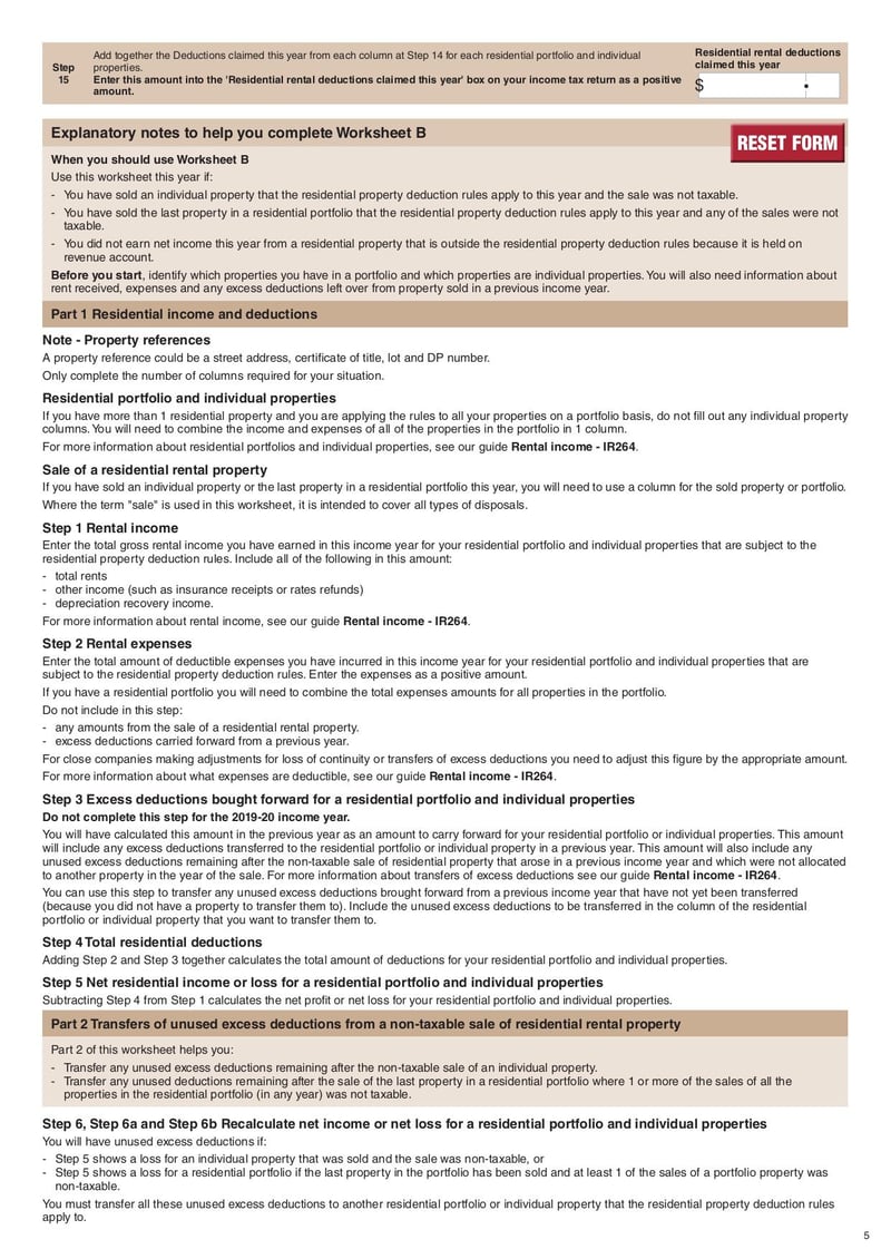 Large thumbnail of Form IR1226 - Jun 2020