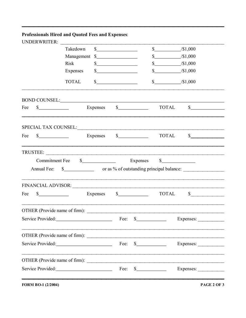 Large thumbnail of Form BO-1 Request for Provisional Approval of the Council of Bond Oversight - Nov 2011