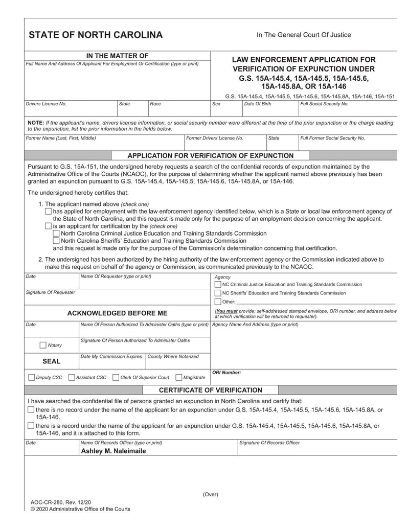 Large thumbnail of Form AOC-CR-280
