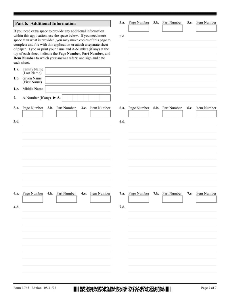 Large thumbnail of Form I-765 - Oct 2022